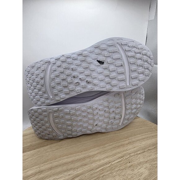Nike Promina White Pure Platinum white Size 8 Women EUC - Picture 8 of 9